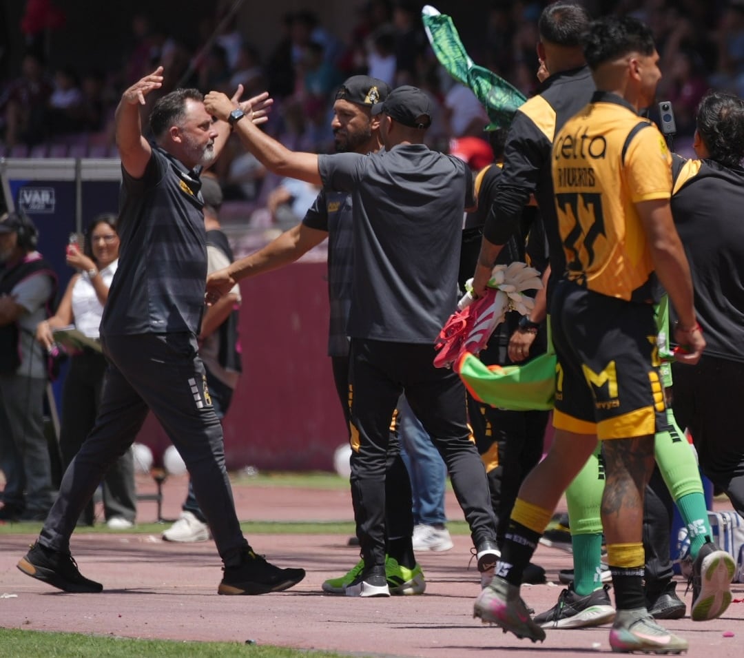 El argentino Hernán Caputto dirige a Coquimbo Unido desde principios de año. (Foto: Coquimbo Unido)