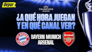 En qué canal ver Bayern Munich vs. Arsenal por Champions League