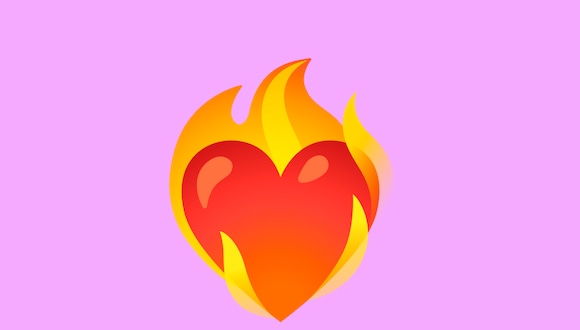 WHATSAPP | Esto es lo que significa el corazón en llamas en WhatsApp por si no lo sabías. (Foto: Emojipedia)