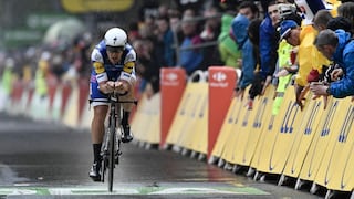 Vuelta a España 2017: Matteo Trentin ganó la etapa 4 y Chris Froome sigue líder