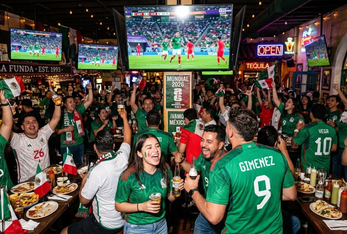 México vs. Corea del Sur podrá disfrutarse en diversos eventos gratuitos organizados en Los Ángeles por el Mundial 2026. | Crédito: Imagen creada por Depor usando Gemini