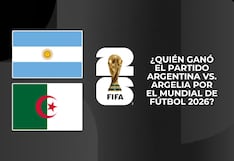 ¿Quién ganó el partido Argentina vs. Argelia por la Copa Mundial 2026?