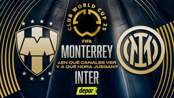 Inter vs. Monterrey por el Mundial de Clubes. (Diseño: Christian Marlow)
