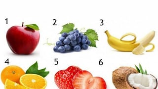 Elige una fruta y descubre secretos sobre tu personalidad de una mirada divertida