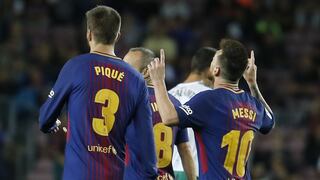 Cuatro de 'D10S': Barcelona goleó 6-1 al Eibar con 'póker' de Lionel Messi