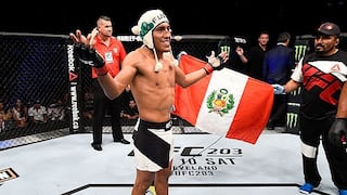 UFC: Enrique Barzola fue multado por llevar su chullo y la bandera de Perú