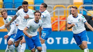 Italia derrotó 2-1 a México en el debut del Mundial Sub 20 de Polonia por el Grupo B