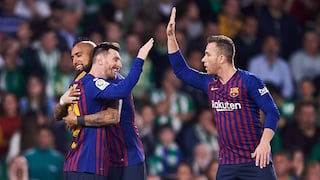 Un recital de Messi: goleada (4-1) del Barcelona a Betis en el Benito Villamarín