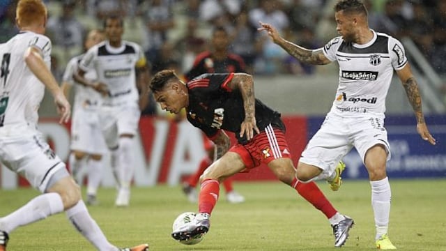 Paolo Guerrero falló penal y Flamengo perdió 4-3 ante Ceará en amistoso