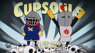 Cupsouls es la divertida unión entre Dark Souls y Cuphead que no puedes perderte [VIDEO]