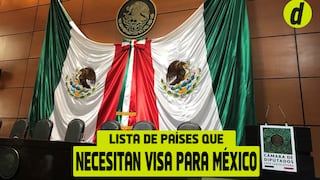 ¿A qué países le piden visa para entrar a México? Estas son las 134 naciones