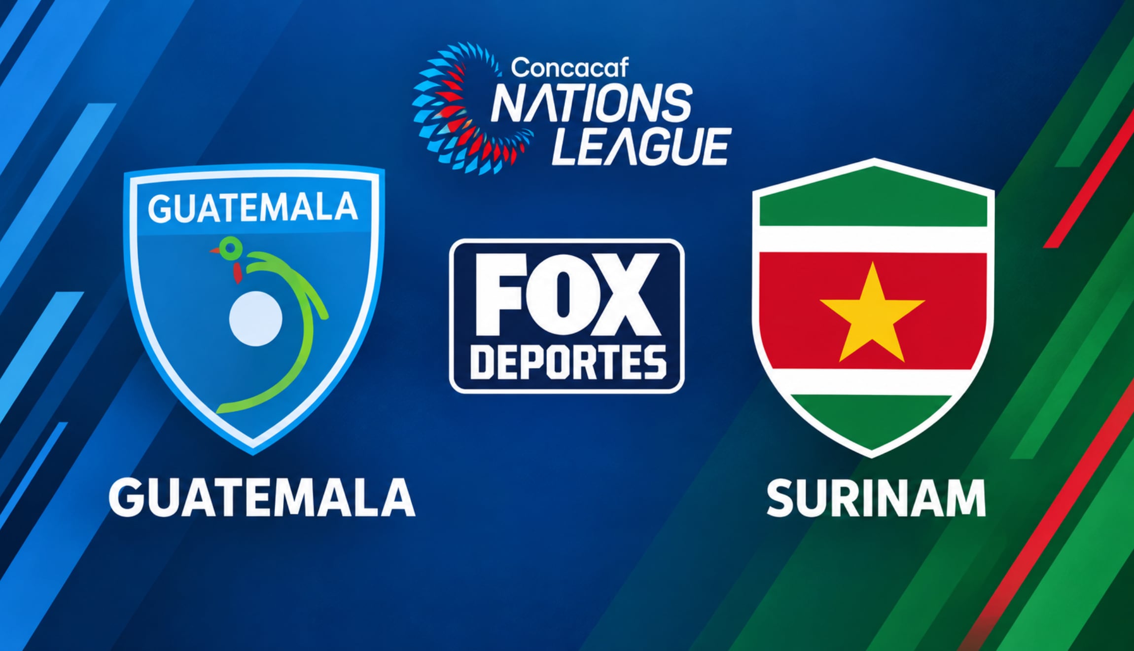Señal de FOX Deportes EN VIVO para ver la transmisión de Guatemala vs. Surinam EN DIRECTO, este viernes 2 de octubre, por la Jornada 3 de la Concacaf Nations League. (Foto: Imagen creada por Depor utilizando la IA de Chat GPT)