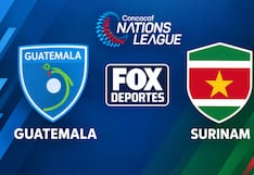 FOX transmitió el partido Guatemala 0-0 Surinam por la Concacaf Nations League 2026