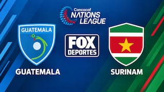 FOX transmitió el partido Guatemala 0-0 Surinam por la Concacaf Nations League 2026