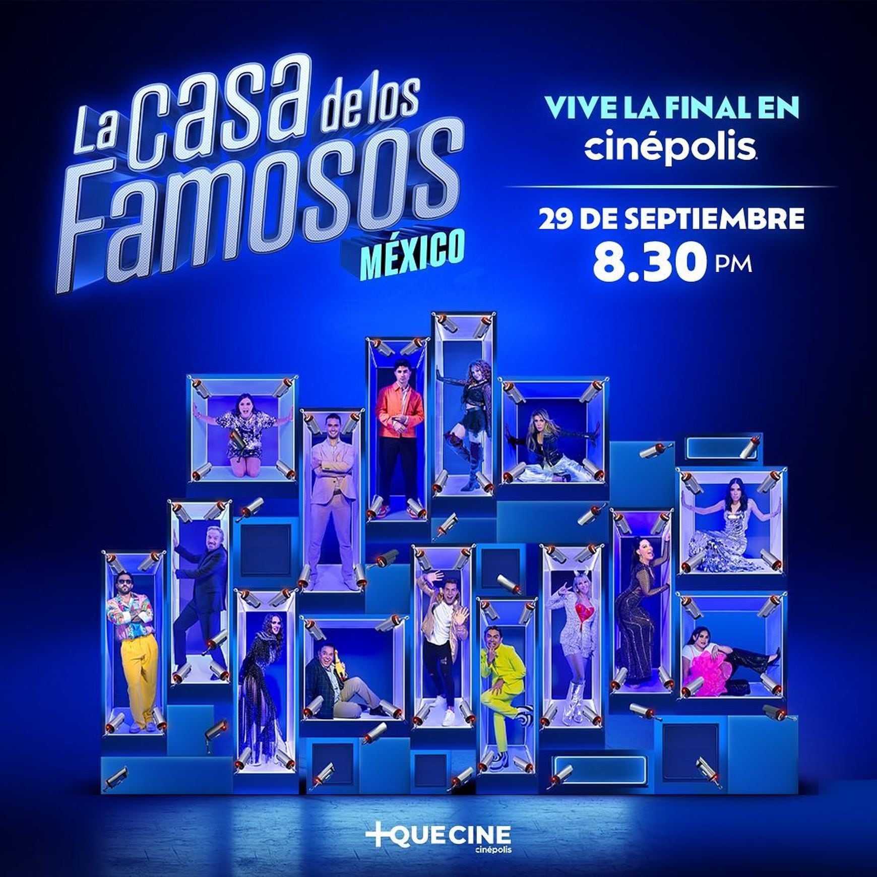 Cinepolis en México transmitirá la gran final de la Casa de los Famosos 2024 (Foto: Cinepolis/Instagram)