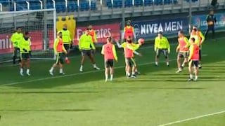 Real Madrid en entrenamiento: "Pareces el Inter de Mourinho. Vaya autobús"