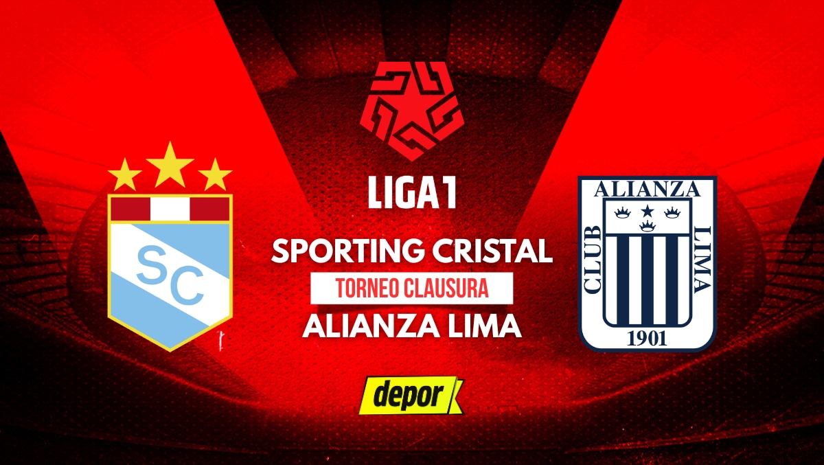 Sporting Cristal vs. Alianza Lima por el Torneo Clausura. (Diseño: Depor)