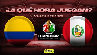 EN VIVO Perú vs. Colombia: horario de la transmisión de las Eliminatorias 2026