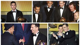 Lionel Messi es Balón de Oro: las mejores imágenes tras su quinto trofeo (FOTOS)
