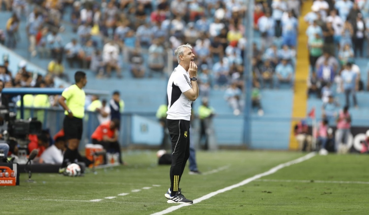 Tiago Nunes, DT de Sporting Cristal. (Foto: Julio Reaño / GEC)