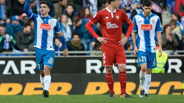 El sueño se complica: Sevilla perdió 3-1 ante Espanyol y Real Madrid podría dispararse