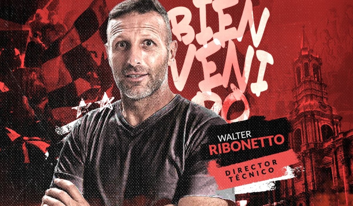 Melgar oficializó a Walter Ribonetto como su nuevo DT para el 2025. (Foto: @MelgarOficial).