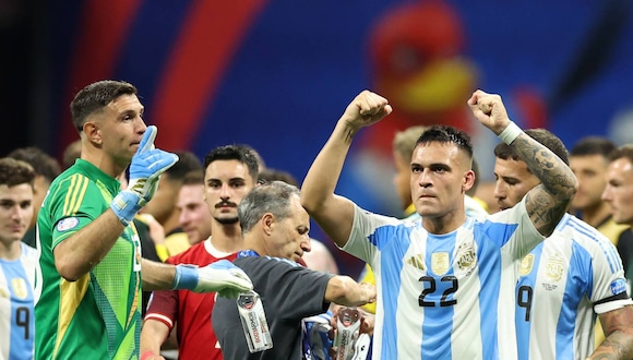 Lautaro Martínez aprovechó su 'olfato goleador' para anotar el segundo tanto que aseguró el triunfo de Argentina sobre Canadá en la Copa América. (Foto: AFP)