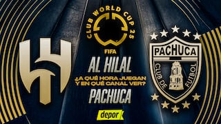 En qué canales ver Pachuca vs. Al Hilal y a qué hora juegan por Mundial de Clubes?