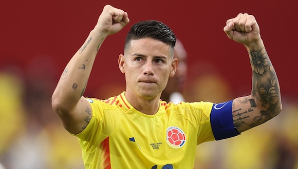 James Rodríguez fue elegido el mejor jugador de la reciente Copa América. (Foto: Getty Images)