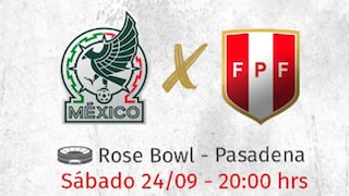 México vs. Perú: ¿cuál es el historial de enfrentamientos entre ambas selecciones?