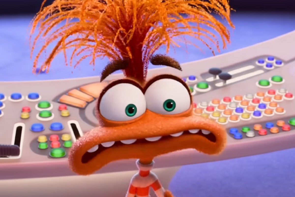 Maya Hawke como la voz de Ansiedad en la película "Inside Out 2" (Foto: Walt Disney Studios Motion Pictures)