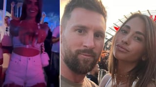 Lionel Messi graba a Antonella Roccuzzo en pleno baile y el video se vuelve viral