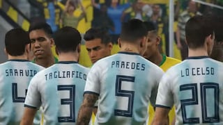 PES 2019 | Mira la simulación de Brasil vs. Argentina por la Copa América 2019 [VIDEO]