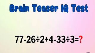Tendrás un máximo de 6 segundos para decirme la respuesta correcta del reto matemático