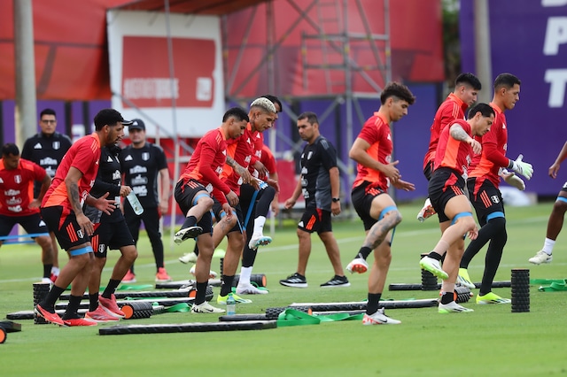 Así fueron los entrenamientos de la Selección Peruana. (Foto: Jesús Saucedo / GEC)