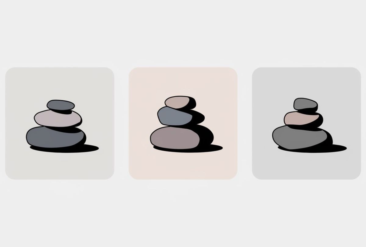 Personality test: choose one of the stones in this image to discover what makes you unique in the world (Design: Depor).