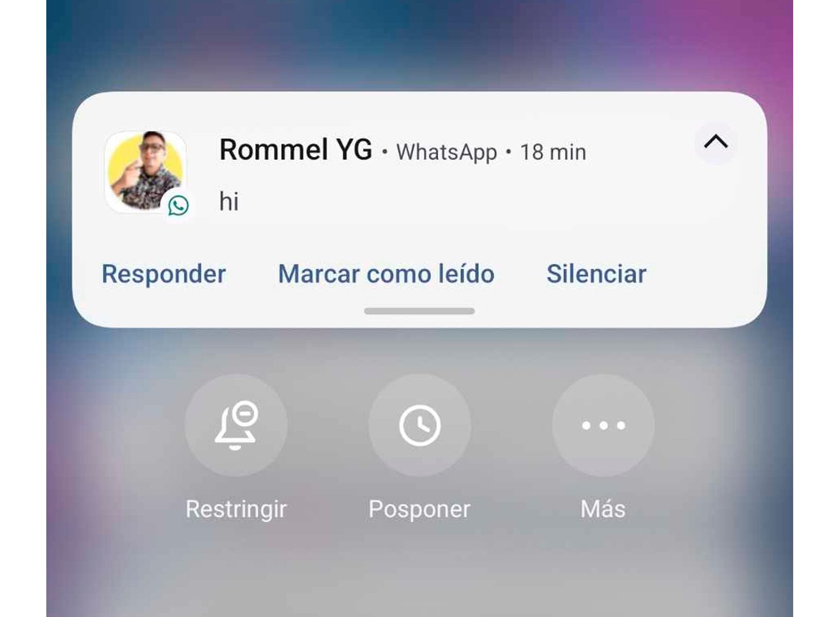 WHATSAPP | El botón oculto de WhatsApp se llama "posponer" y se encuentra dentro de tu celular Android. (Foto: MAG - Rommel Yupanqui)