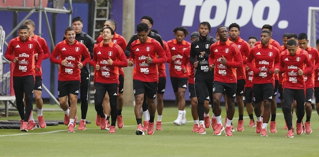 Selección Peruana sumó un nuevo día de entrenamiento en la Videna. (Fotos: Violeta Ayasta/GEC)