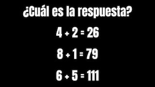 Desafía tu habilidad mental y resuelve este reto matemático en solo 10 segundos