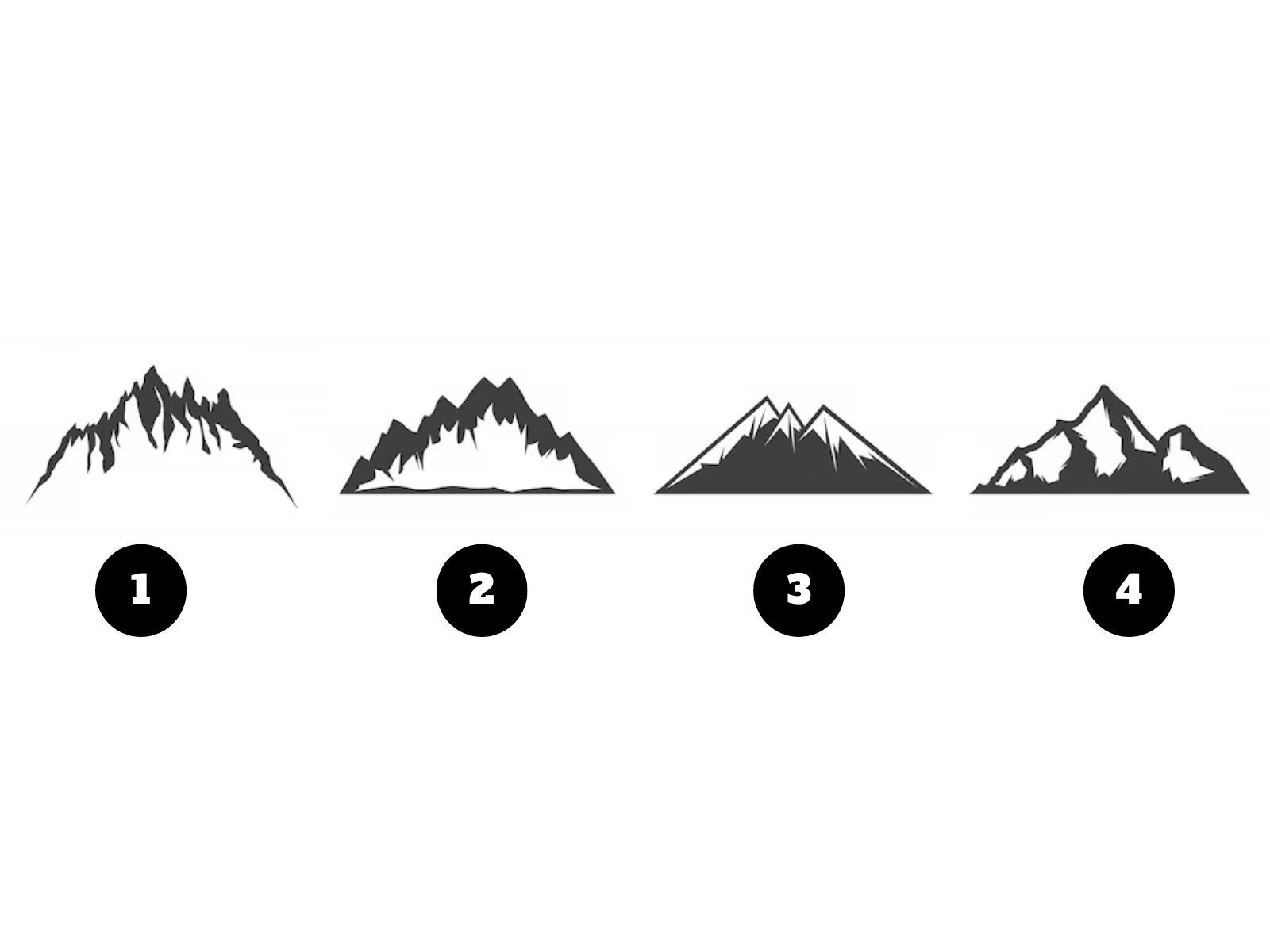 Test visual: Selecciona una de las montañas y sabrás qué necesitas cambiar en tus días. (Foto: Composición Freepik / Depor)