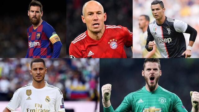 Tienen su nombre grabado en la historia: los mejores jugadores de la década en las grandes ligas de Europa [FOTOS]