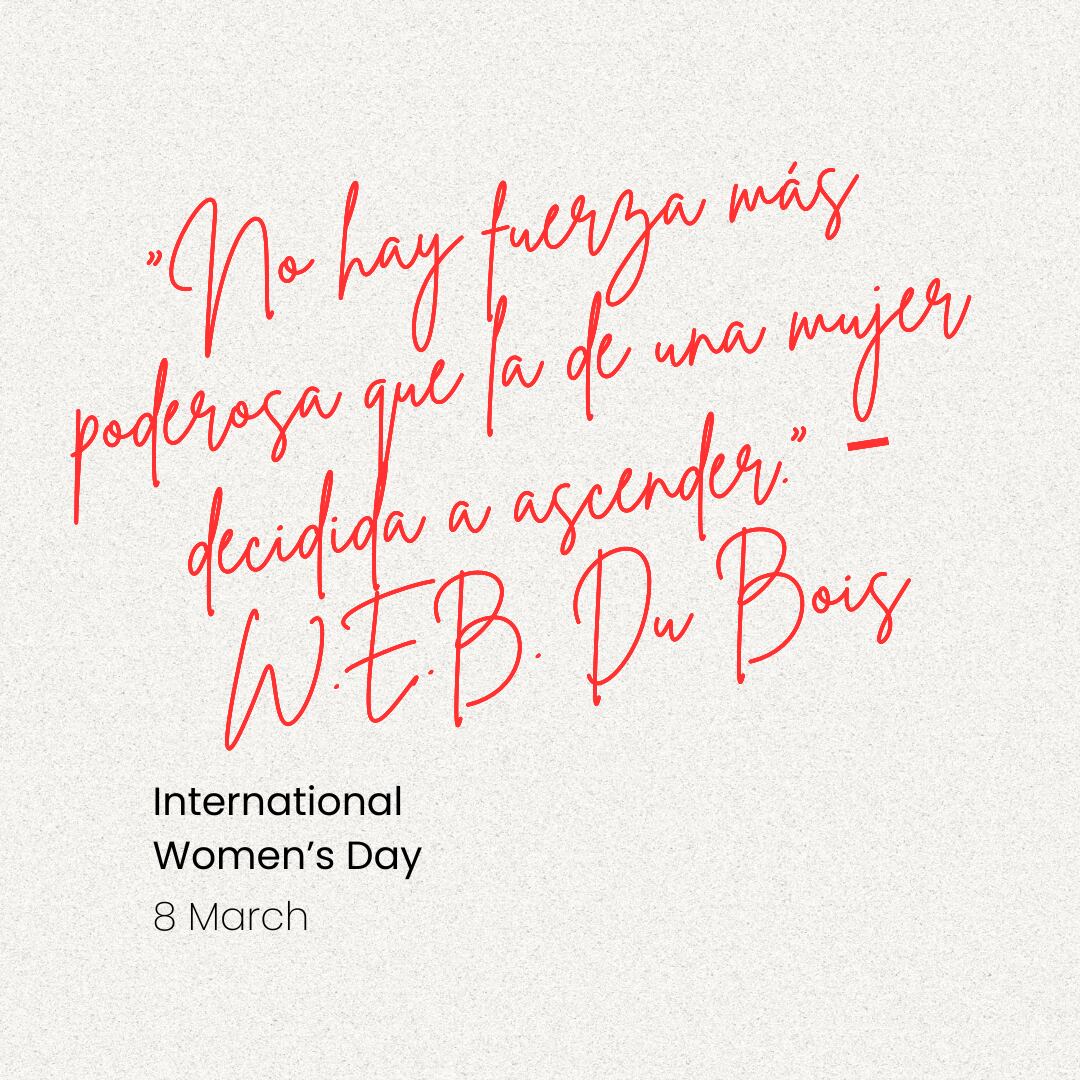 "No hay fuerza más poderosa que la de una mujer decidida a ascender." - W.E.B. Du Bois. | Crédito: Canva / Composición Depor