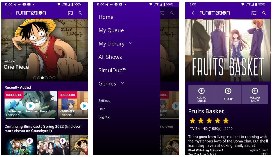 Las mejores apps para ver anime