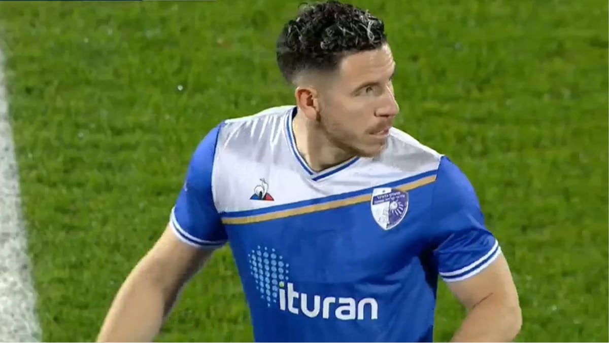 Adrián Ugarriza es uno de los goleadores en la Liga de Israel | Foto: Kiryat Shmona