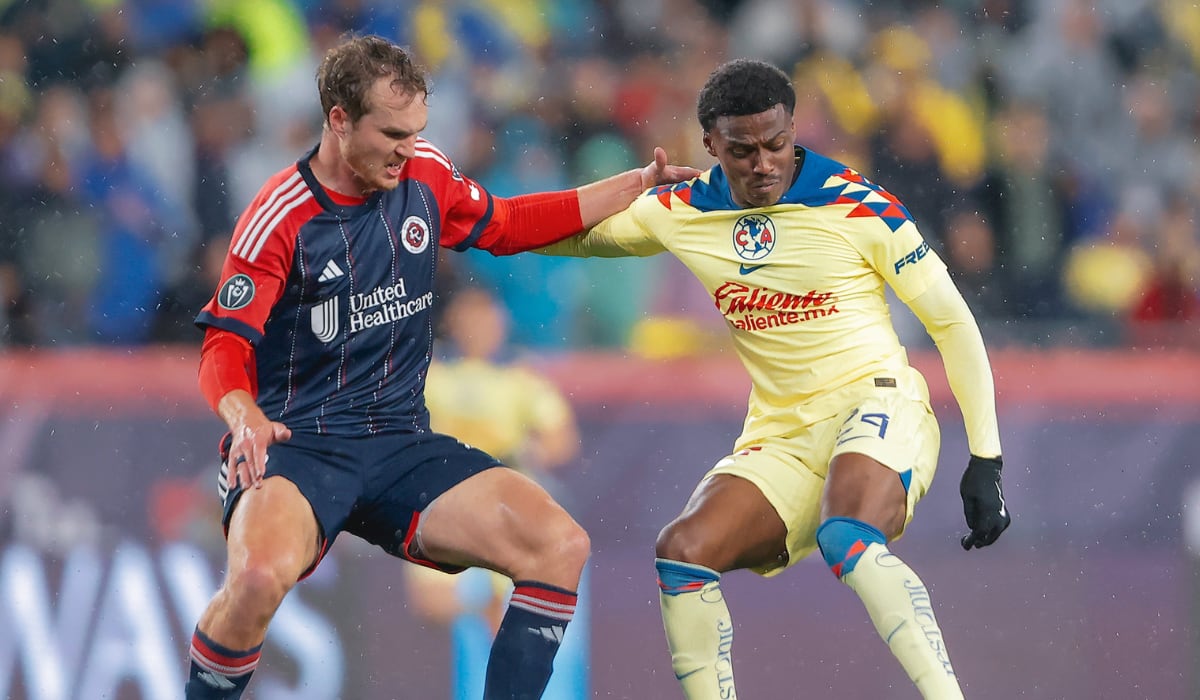 América vs. New England Revolution chocaron por Concachampiosn (Foto: @ClubAmerica)