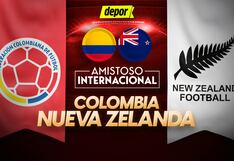 Link gratis, Colombia vs. Nueva Zelanda EN VIVO: ver transmisión por GOL Caracol TV y Fútbol Libre TV