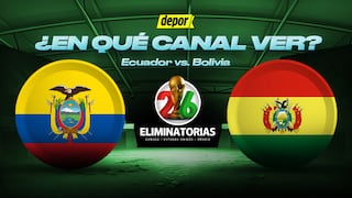 Ecuador vs. Bolivia por las Eliminatorias 2026: en qué canales ver partido fecha 11