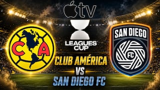 Apple TV transmitió el partido América 3-1 San Diego FC por la Leagues Cup 2026