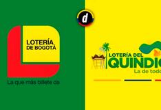 Lotería de Bogotá y del Quindío: resultados del jueves 2 de mayo y número ganador