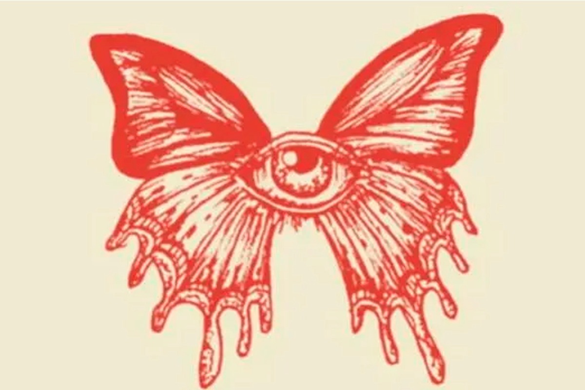 Mira la ilustración y responde si ves primero un ojo o las alas de una mariposa. Así, conocerás los resultados del test de personalidad.| Foto: genial.guru